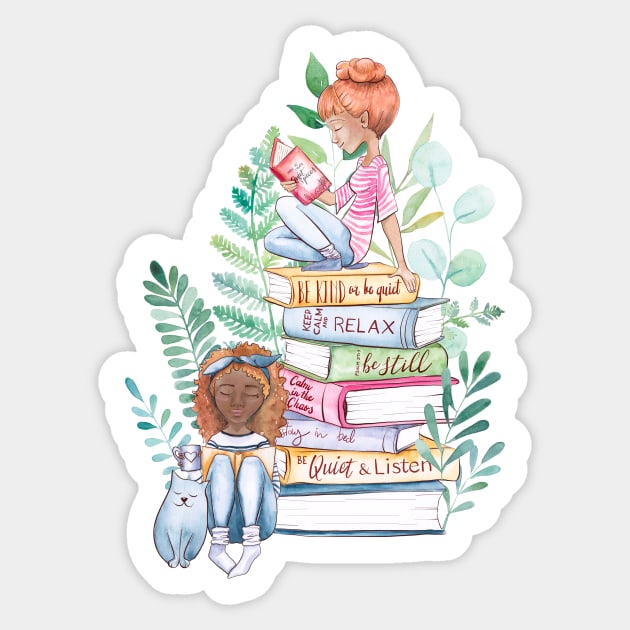 Be Kind or Be Quiet Sticker by Gingerlique